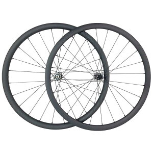 1300g 700c 30mm asymmetric cl�C���`er tubeless carbon wheels 25mm wide U shape road disc str