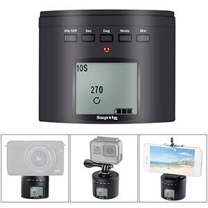 �_�� PAN HEAD Suptig Tripod Mount Camera Tripod Mount Electric 360 Degree Tripod He