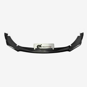 �� �O�� Type M Carbon Fiber Front Lip Glossy Fibre Bumper Splitter Under Spoiler Body Kit Ca
