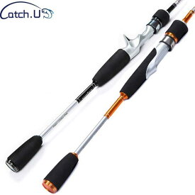 Catch.U 1.8M Fishing Rod Spinning 2 Tips Fishing Rods Carbon Fishing Rod Telescopic Surf