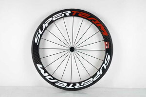 Superteam Front 60 Rear 88mm carbon wheelset full carbon bicycle wheels 700C Red/��