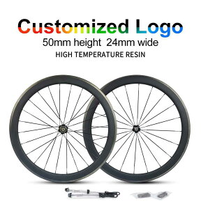 big sale 50mm carbon road bike wheels 24mm width 50mm depth UD Cl�C���`er ud chinese carbo