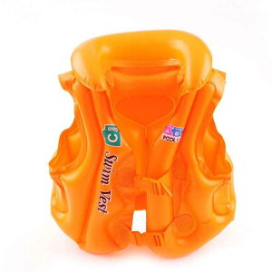 Baby Life Vest Kids Float Inflatable Swim Vest Life Jacket XC Aid For Age 3-6