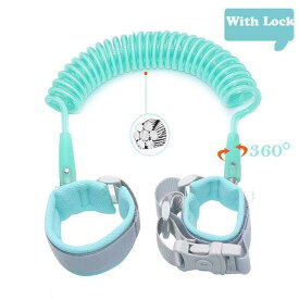 アップグレード Anti Lost Wrist Link Add Key Lock Toddler Leash ベイビー Walker Safety Belt Wristband
