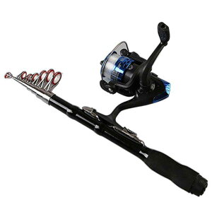 2019 Winter New Telescopic Fishing Rod Super Short Anti-slip Retractable Folding Portable