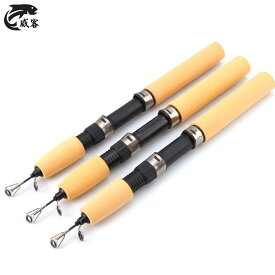 Winter Fishing Rod Reels To Choose Rod Combo Ultra Light Super Short Telescopic Carbon Fib