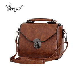 YBYT brand 2018 new vintage casual women PU leather small package female simple handbags