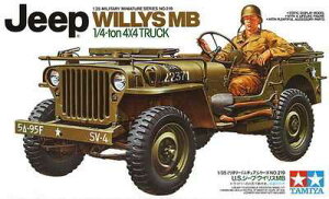 タミヤモデル スケール1/35 35219 ウイリスmbジープ プラスチックモデルキット◆