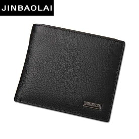 Luxury 100% Genuine Leather Wallet Fashion Short Bifold Men Wallet Casual Soild Men Wallet
