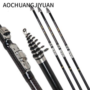 2018 Hot Seling fishing rod Stream Hand Carbon Fiber Casting Telescopic Lightweight toughn