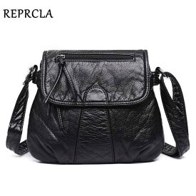 REPRCLA ブランド デザイナー 女性 メッセンジャー バッグ Crossbody Soft PU レーザー Shoulder 鞄 High
