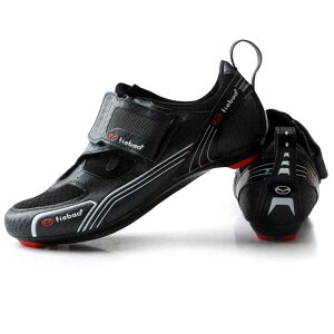 TieBao Road サイクリング シューズ s Wome 黒 白 通気 自転車 Self-locking Bike S