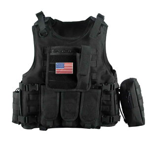 �~���^���[ �^�N�e�B�J���x�X�g ���� Body Armor �X�|�[�c �E�F�A Hunting Vest Army Molle police