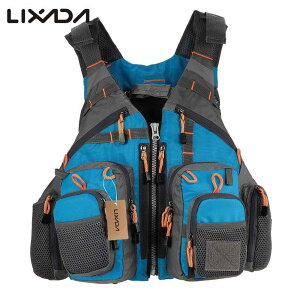 Lixada Fishing Vest Life Safety Jacket Swimming Sailing Waistcoat Vest Floating Superior