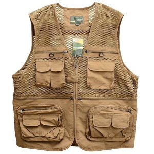 LumiParty Outdoor fly Fishing Vest Life Jackets Men Jacket fast drying Multi Pocket mesh