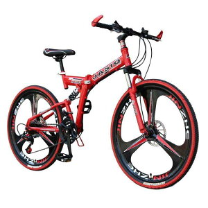 26inch folding �}�E���e�� �o�C�N 21 speed �}�E���e�� ���]�� double disc brake bike folding