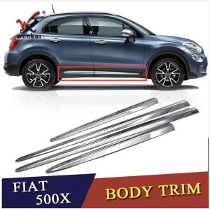ABS �N���[���h�A �T�C�h�X�g���b�v�g�����J�o�[ Fiat 500X 2015 2016 2017 2018