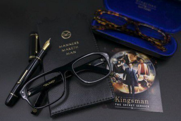 楽天市場】Kingsman Glasses キングスマン 黒縁メガネ コリン 