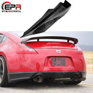 日産フェアレディZ Z34 370Z カーボンファイバー リアバンパーハーフスポイラー