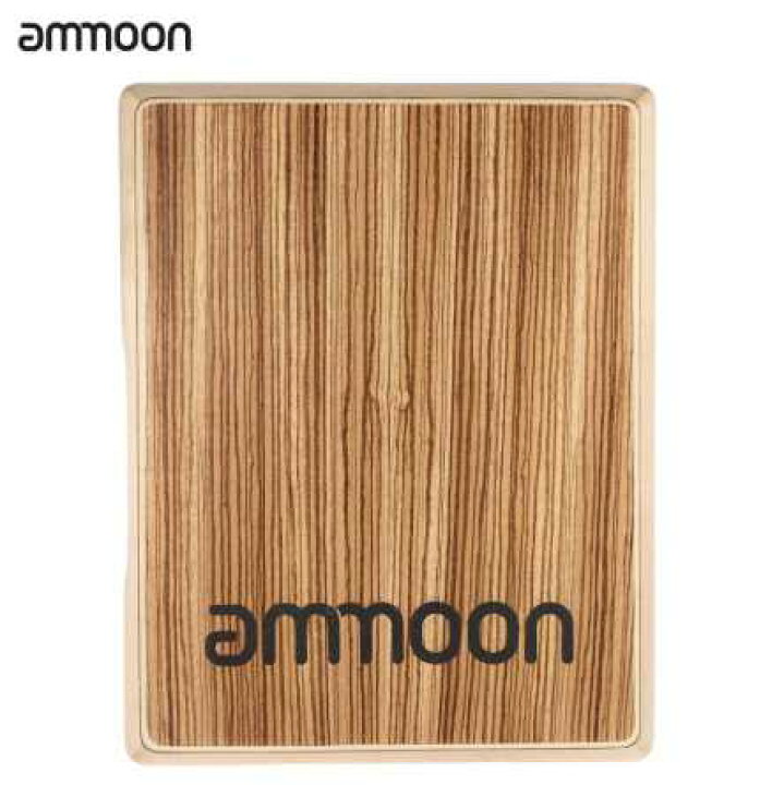 楽天市場】ammoon フラットカホン 木製 パーカッション 打楽器 