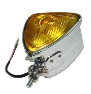 トライアングル ヘッドライト チョッパー ボバー ハーレー パンヘッド ナックル ショベル カスタム アメリカン ビンテージ