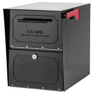 US製メールボックス（色／ブラック） Architectural Mailboxes Oasis 6200 海外限定 貴重 おしゃれ