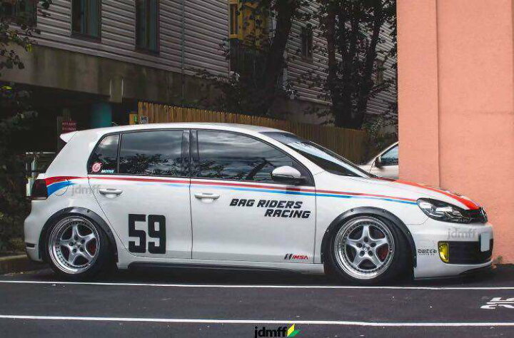 楽天市場】ゴルフ6 MK6 ワイドボディキット オーバーフェンダー エアロ 