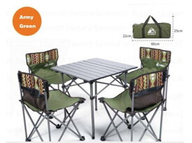 椅子4脚 テーブルセット ピクニックやアウトドアで活躍します！
