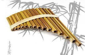 排簫 (はいしょう) 中国 パンパイプ 15管 竹 本体 ハンドメイド 初心者 プロ 手作り 特殊