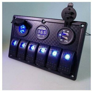 12V 24V h 6 MOu[ Led bJ[XCb`plHu[JfA USB |[ggOXCb`