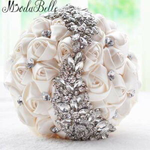 ���������ԃE�F�f�B���O�u�[�P�����_�C�������h�N���X�^���u�[�P_Cream White