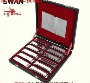 SWAN 12�s�[�X/�Z�b�g10�z�[���u���[�X�n�[���j�J�@12�L�[ABCDEFG Ab Bb Db Eb Gb�L�[�y��_�C�A�g�j�b�N�n�[�v
