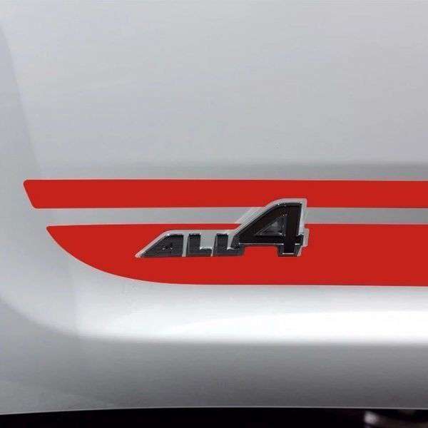 SALE／78%OFF】 ミニクーパー ステッカー ドアサイド ストライプ デカール ボディ スカート カントリーマンF60 ホワイト パーツ 