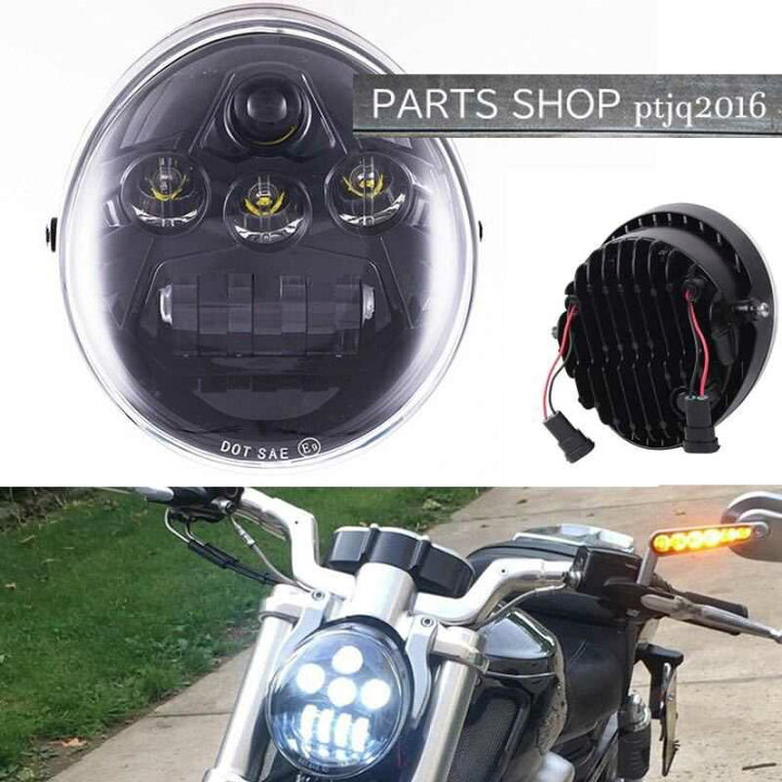 楽天市場】LED ヘッドライト Harley Davidson(ハーレーダビッドソン 