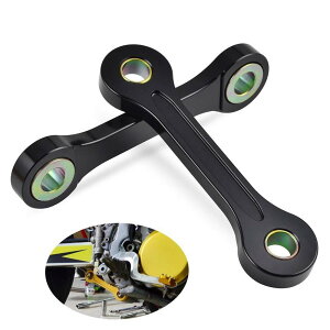 [_ELbg XYL DR-Z400 JTL KLX400 2000-2019 18 17 DRZ ~ N ԍ A[ TXyViF:Blackj