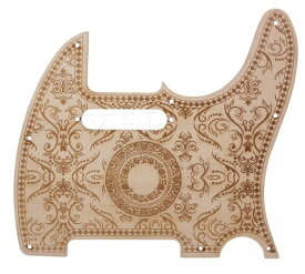 テレキャスター用木材製ピックガード装飾品telecasterギタースクラッチプレート