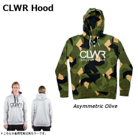 CLWR スノーボード ウエア パーカー CLWR Hood カラーウェア フード 2015 COLOUR WEAR MENS RIDE Asymmetric Olive Mサイズ ウェア