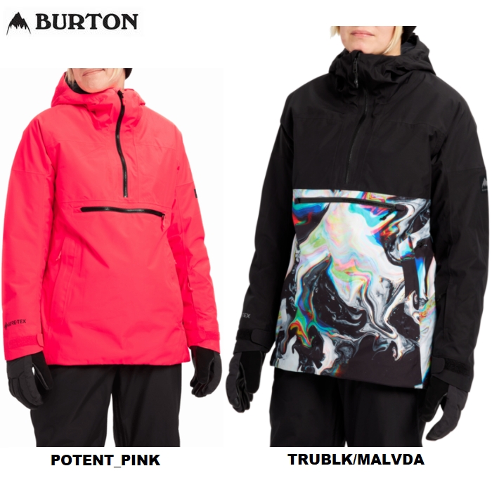 バートン BURTON レディース ジャケット アウター スノーボード ウェア スノボ ピローライン アノラック ゴアテックス JACKETS ON SNOW CLASSICS WOMENS GORE PILLWLN ANRK ジャケット
