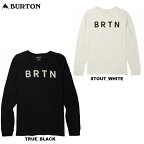 バートン BURTON メンズ 長袖クルーネックT トップス ラグラン LS TEES BRAND BRTN LS TEE