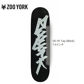 デッキテープ9インチ幅サービス スケボー ZOO YORK ズーヨーク OG 95 Tag (Black) OG 95 Tag (Black) 7.6インチ