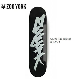 デッキテープ9インチ幅サービス スケボー ZOO YORK ズーヨーク OG 95 Tag (Black) OG 95 Tag (Black) 8.1インチ