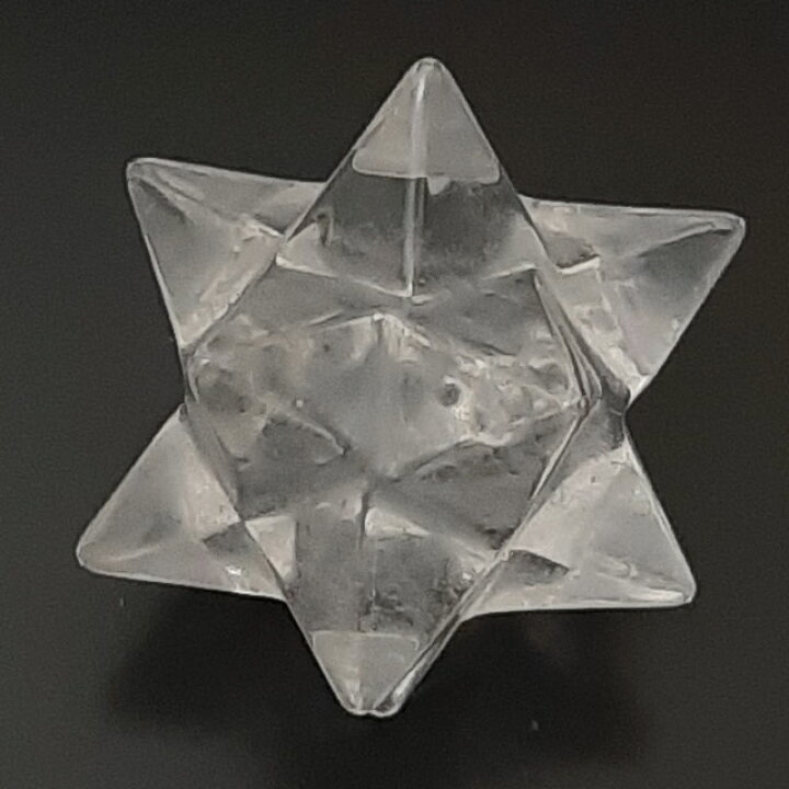楽天市場】アステロイド マルカバスター 水晶 対角長さ約36mm 