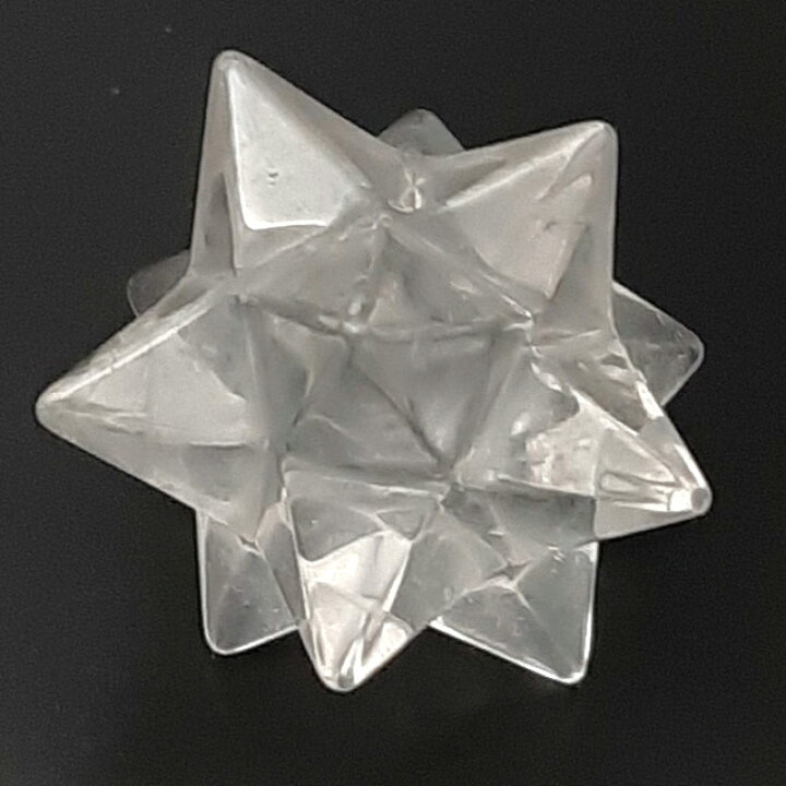 楽天市場】アステロイド マルカバスター 水晶 対角長さ約36mm 