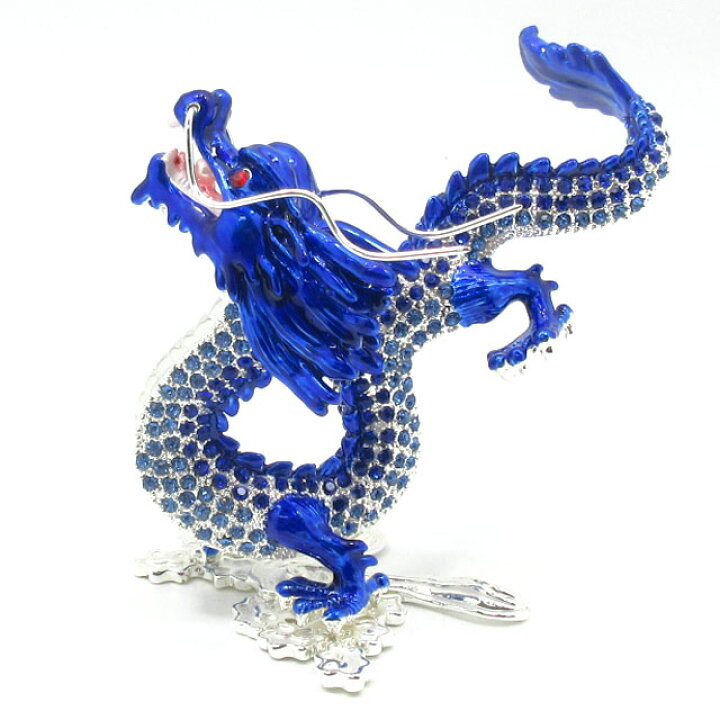 楽天市場】龍の置物 風水 青龍 かわいい 置物 最大長さ約13cm 青龍 