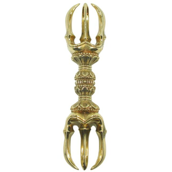 楽天市場】金剛杵 三鈷杵 ドルジェ バジュラ 長さ約13cm 精品 細緻 
