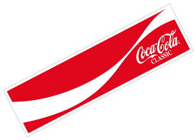 Coca-Cola☆CC-BS17★コカ・コーラ ステッカー★wave Coca-Cola　Coca-Cola/コカ・コーラ