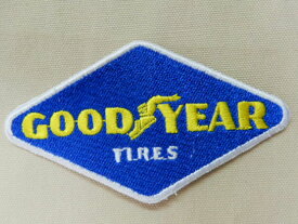 お得な ライセンス取得済み タイヤメーカーでお馴染みの GoodYear ワッペン3枚セット！飛行船、ラジアルタイヤ レーシングタイヤ スタッドレス ロゴマーク