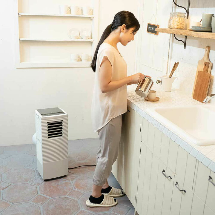 楽天市場】コイズミ 除湿機能付 ポータブルクーラー KPC-0751 KPC-0751 