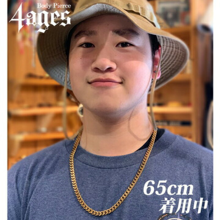 幅6mm45㎝)喜平 ネックレス チェーン メンズ ステンレス ゴールド 通販 (幅6mm55㎝)喜平 ネックレス チェーン メンズ ステンレス ゴールド