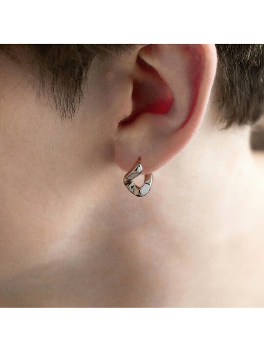 楽天市場】【4°C HOMME+】 シルバー ピアス/片耳用 4℃ HOMME+ 